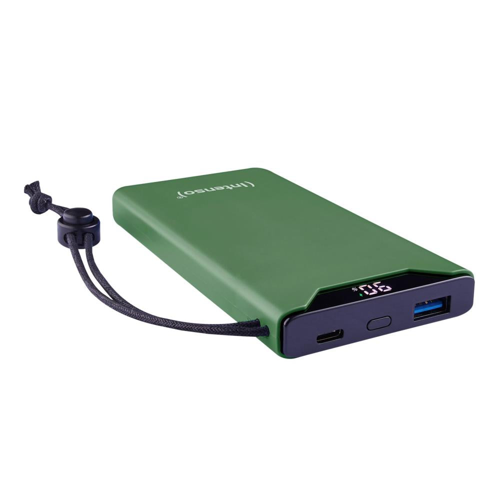 POWER BANK USB 10000MAH QC3.0/GREEN 7332037 INTENSO