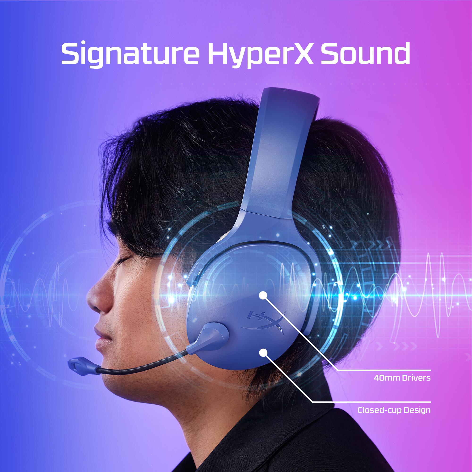 HEADSET HYPERX CLOUD JET/WRL GAM BLACK AJ0T1AA HYPERX