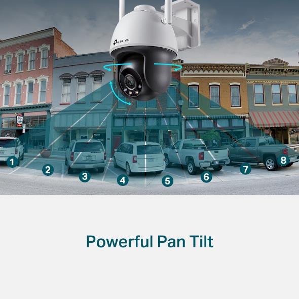 WRL CAMERA 4MP PAN/TILT/VIGI C540-W(4MM) TP-LINK