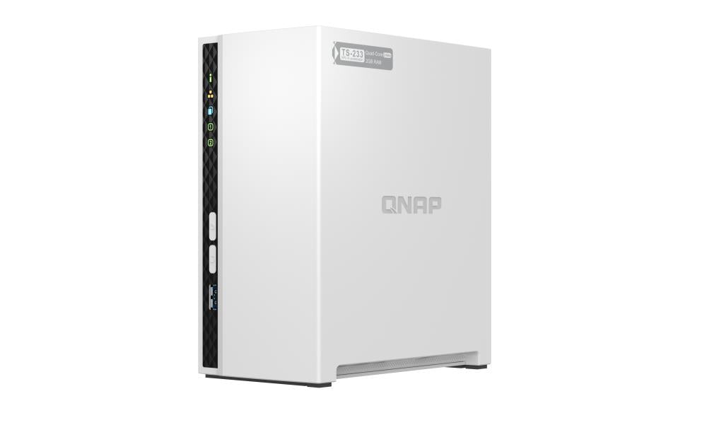 NAS STORAGE TOWER 2BAY/NO HDD TS-233 QNAP