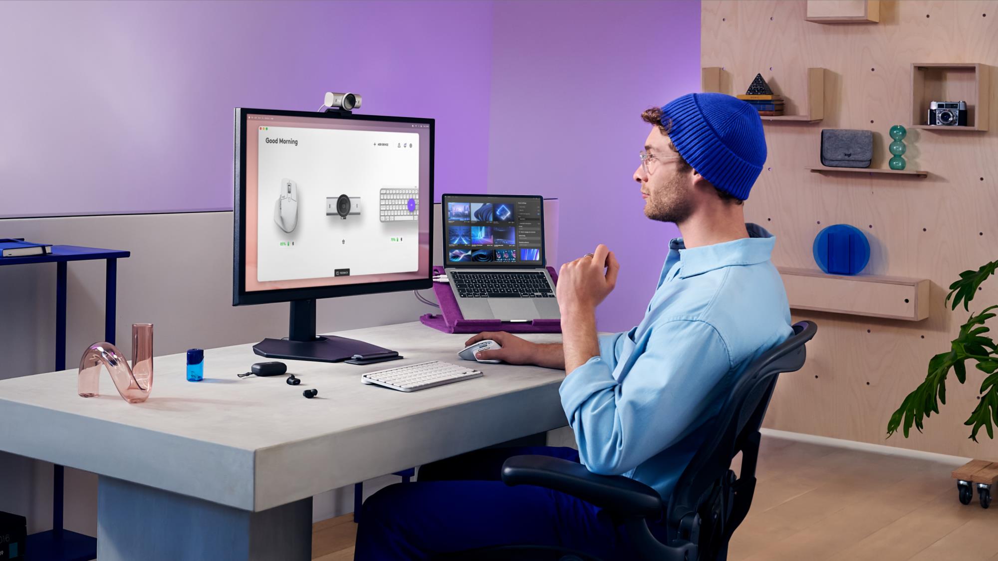 MOUSE BLUETH LASER MX MASTER3S/PALE GREY 910-006560 LOGITECH