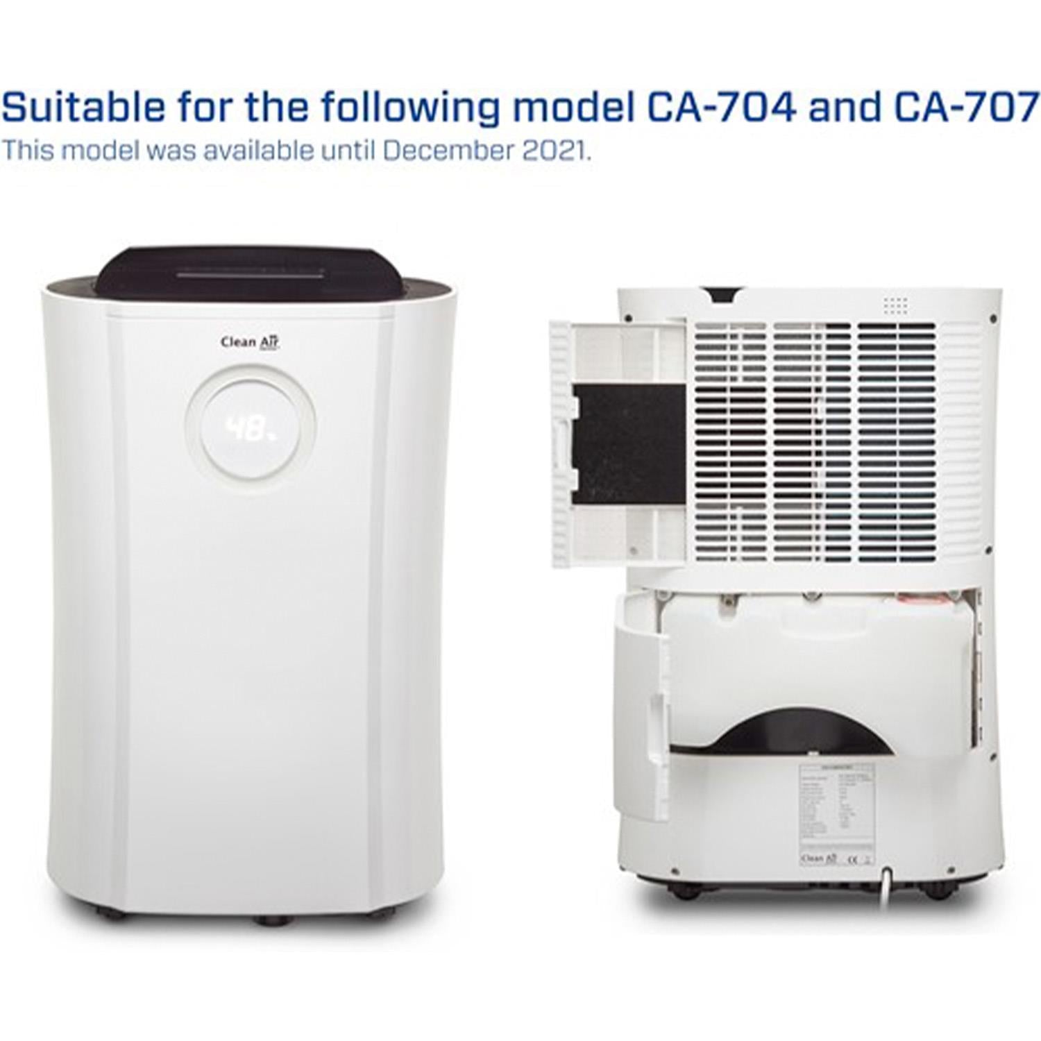 DEHUMIDIFIER CARBON FILTER/CA-704/CA-707 CLEAN AIR OPTIMA