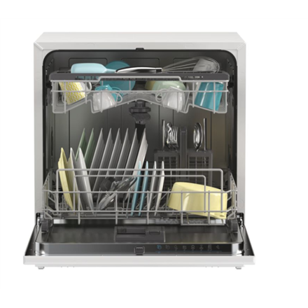Candy Dishwasher | CP 8F9FFW | Free-standing | Width 55 cm | Number of place settings 8 | Number of programs 8 | Energy 
