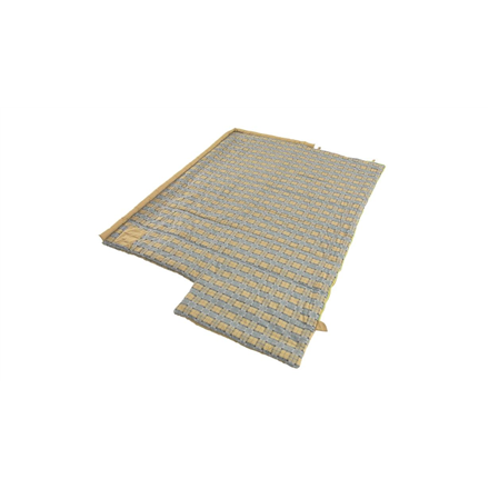 Outwell | with loose Pillow | Sleeping bag | Commodore | 225 x 85 cm | 9/5/-8 °C | 2 way open - auto lock, L-shape
