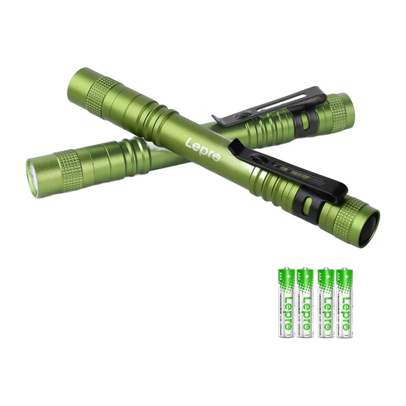 LEPRO 120023L-GN-2 Flashlight, 2 pcs. - Image 1