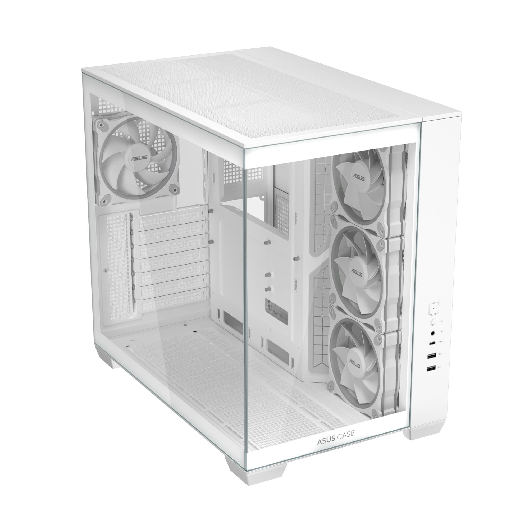 Case ASUS ATX/micro ATX/Mini-ITX White PC A32 Plus TG ARGB White 90DC00S3-B19000