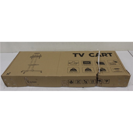 SALE OUT. Sunne 37-70", Fixed height | SALE OUT. Sunne Floor stand | S112 multifunctional Mobile TV cart | Tilt | 37-70 