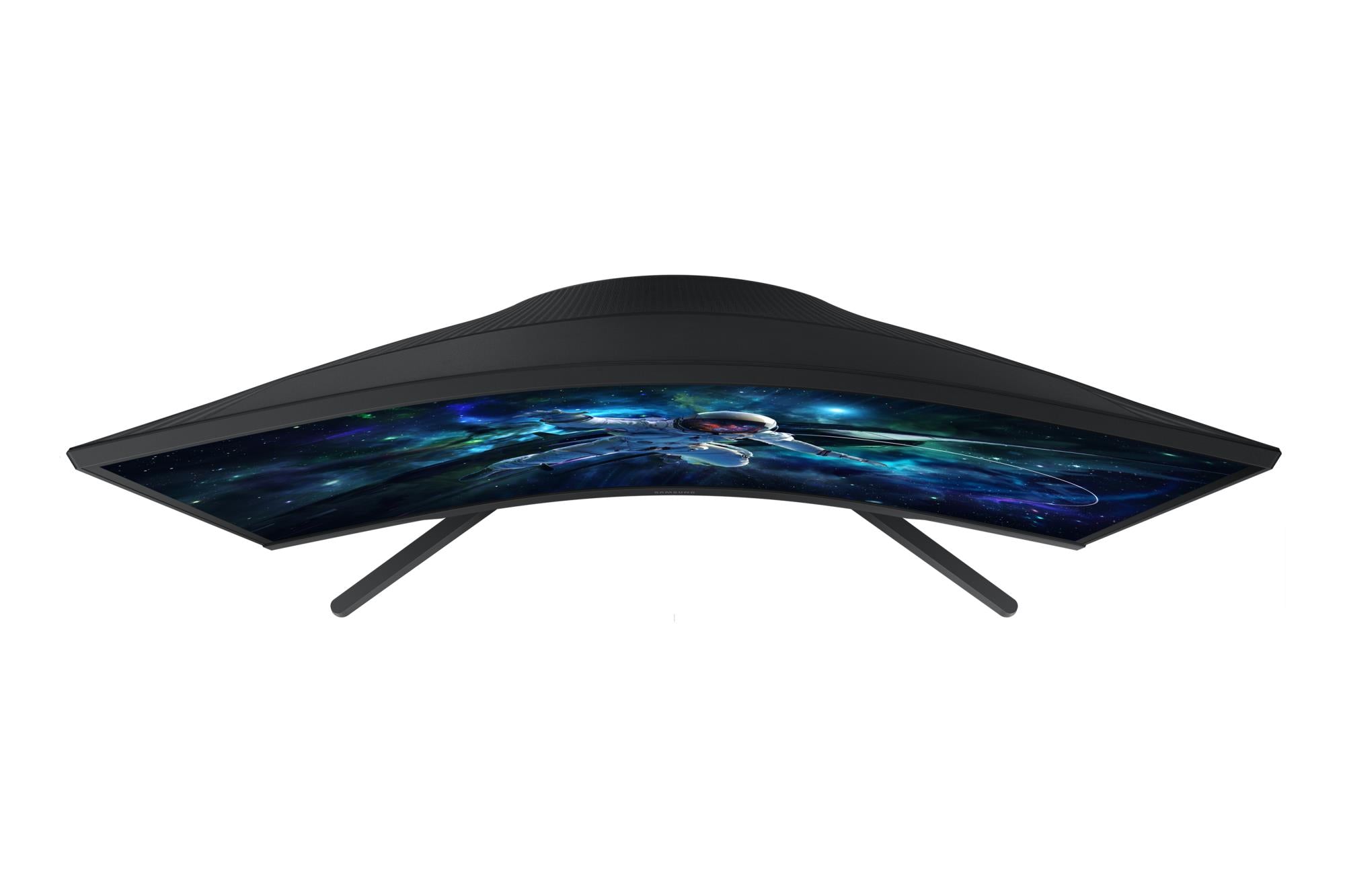 LCD Monitor SAMSUNG LS27CG552EUXEN 27" Gaming/Curved Panel VA 2560x1440 16:9 165 Hz Matte 1 ms Height adjustable Colour Black LS27CG552EUXEN
