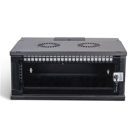 Digitus SOHO Pro network set, 483 mm (19") 4U, 540 x 400 mm | DN-49201-SET | Black