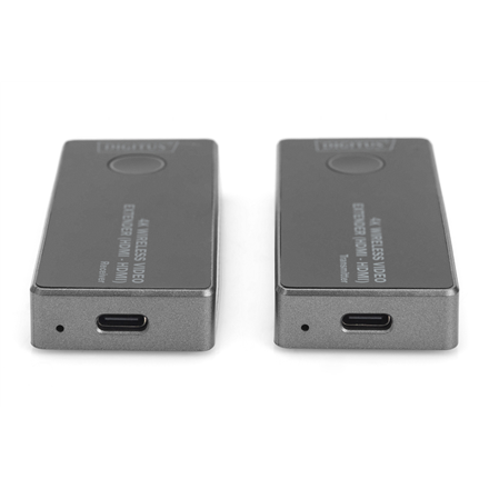 Digitus | 4K Wireless Video Extender, 30 m (HDMI - HDMI) | DS-55323 | Black/Silver