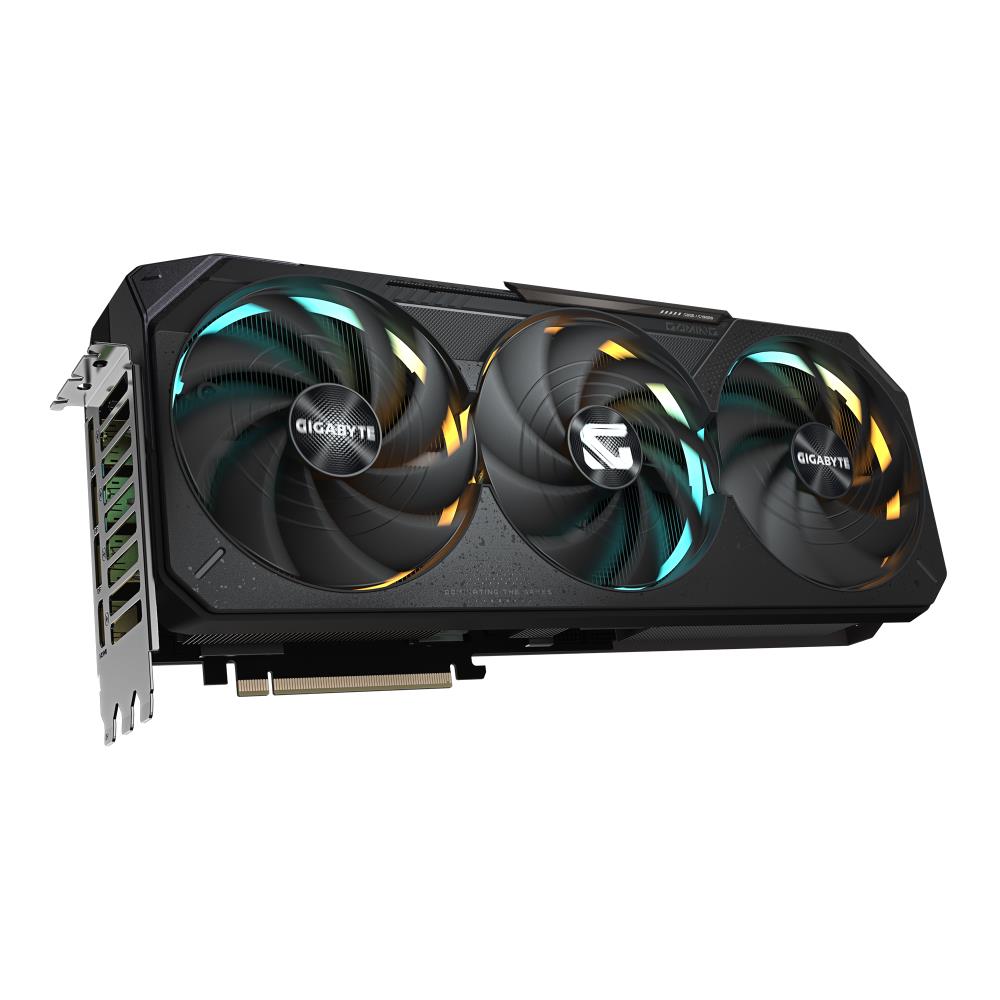 Graphics Card GIGABYTE NVIDIA GeForce RTX 5080 16 GB GDDR7 256 bit PCIE 5.0 16x GPU 2617 MHz Triple slot Fansink 1xHDMI 3xDisplayPort GV-N5080GAMINGOC-16GD