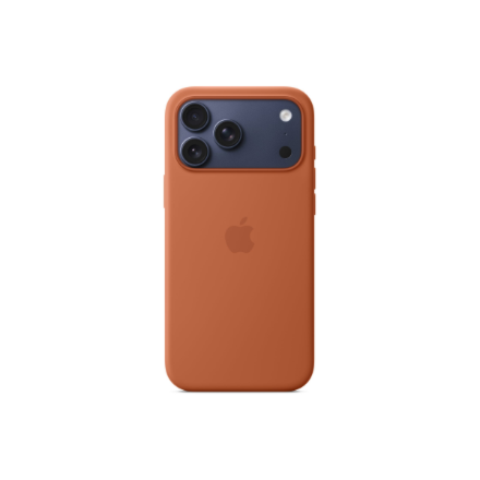 Apple iPhone 17 Pro Max Silicone Case with MagSafe – Terra Cotta | Apple