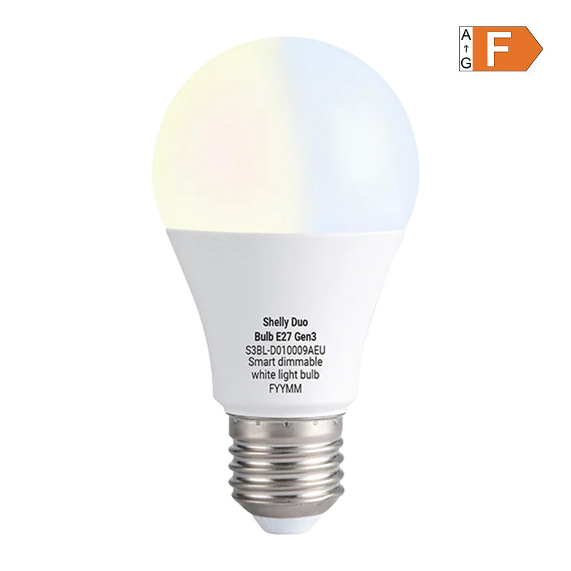 SHELLY Duo Bulb Gen3 E27 LED Bulb - Image 1