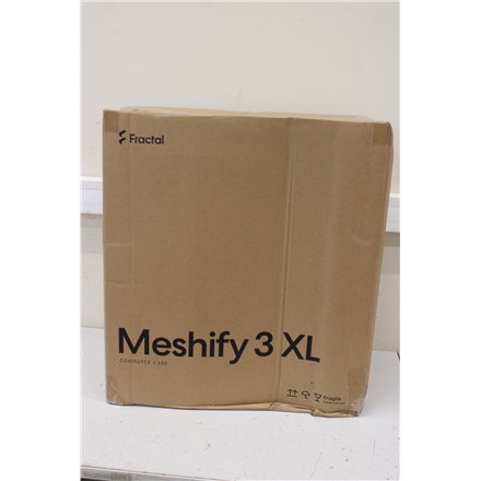 SALE OUT. Fractal Design Meshify 3 XL Black RGB TG Light Tint | SALE OUT. SALE OUT. Fractal Design Meshify 3 XL | Black 