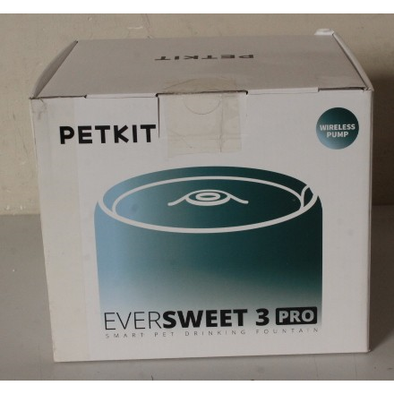 SALE OUT. Petkit P4108 Eversweet 3 Pro (Wireless Pump) (W4X) | PETKIT Smart Pet Drinking Fountain | Eversweet 3 Pro (Wir