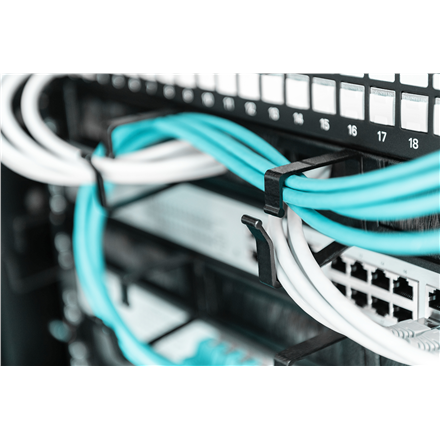 Digitus Cable Management Panel with Brush Entries for 483 mm (19") Cabinets, 1U | DN-97663