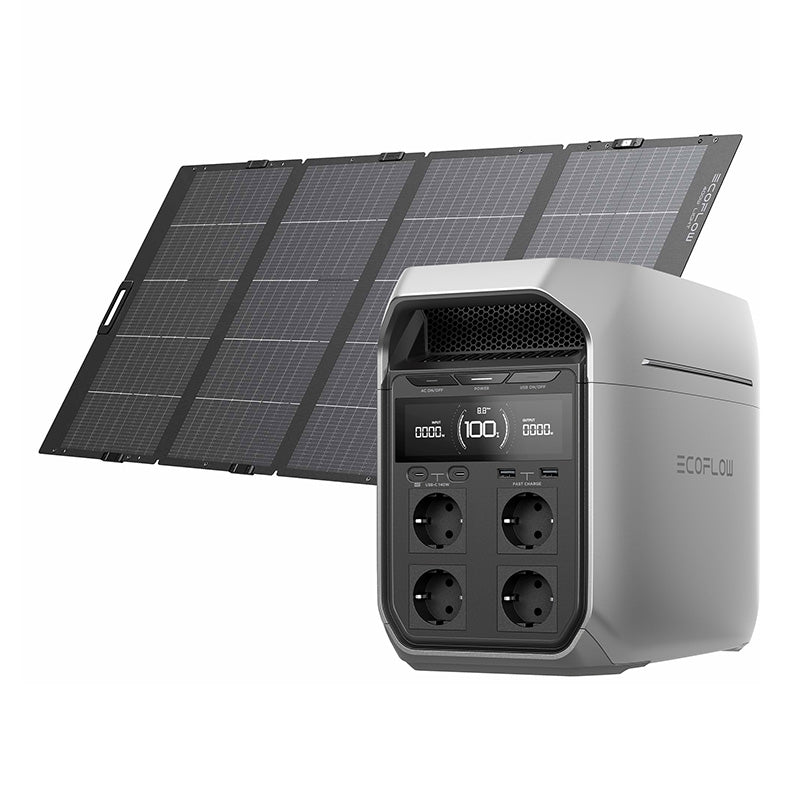 Set: EcoFlow Delta 3 Plus power station + 400W photovoltaic panel. - Image 2