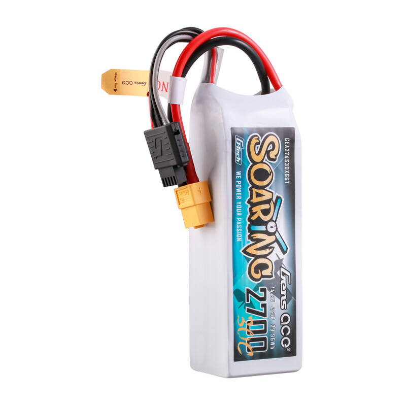 Gens ace G-Tech Soaring 2700mAh 14.8V 30C 4S1P LiPo XT60 - Image 4