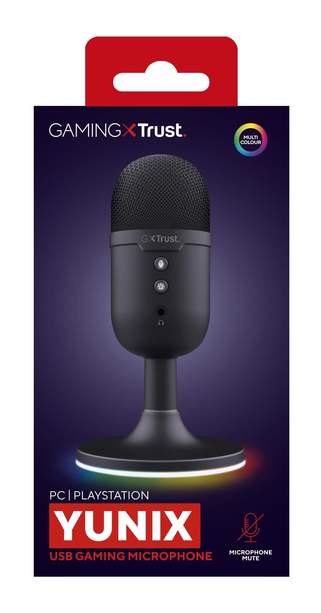 MICROPHONE GXT234 YUNIX USB/BLK 25372 TRUST