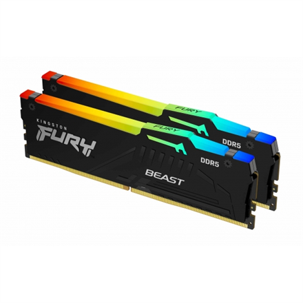 Kingston | KF560C36BBE2AK2-64 | 64 (2x32) GB | DDR5 | 6000 MHz | PC/server | Registered No | ECC No