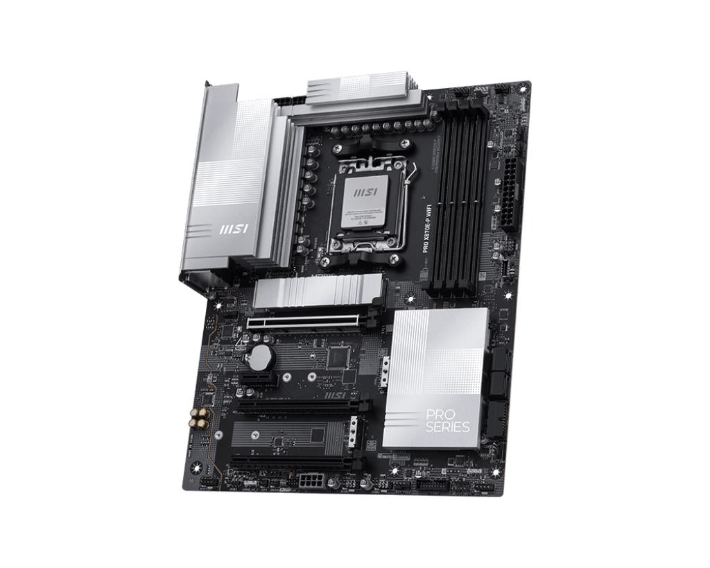 Mainboard MSI AMD X870E SAM5 ATX Memory DDR5 Memory slots 4 PROX870E-PWIFI