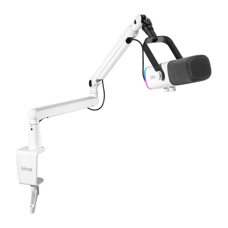 Fifine TAM8W dynamic microphone (white) - Image 2