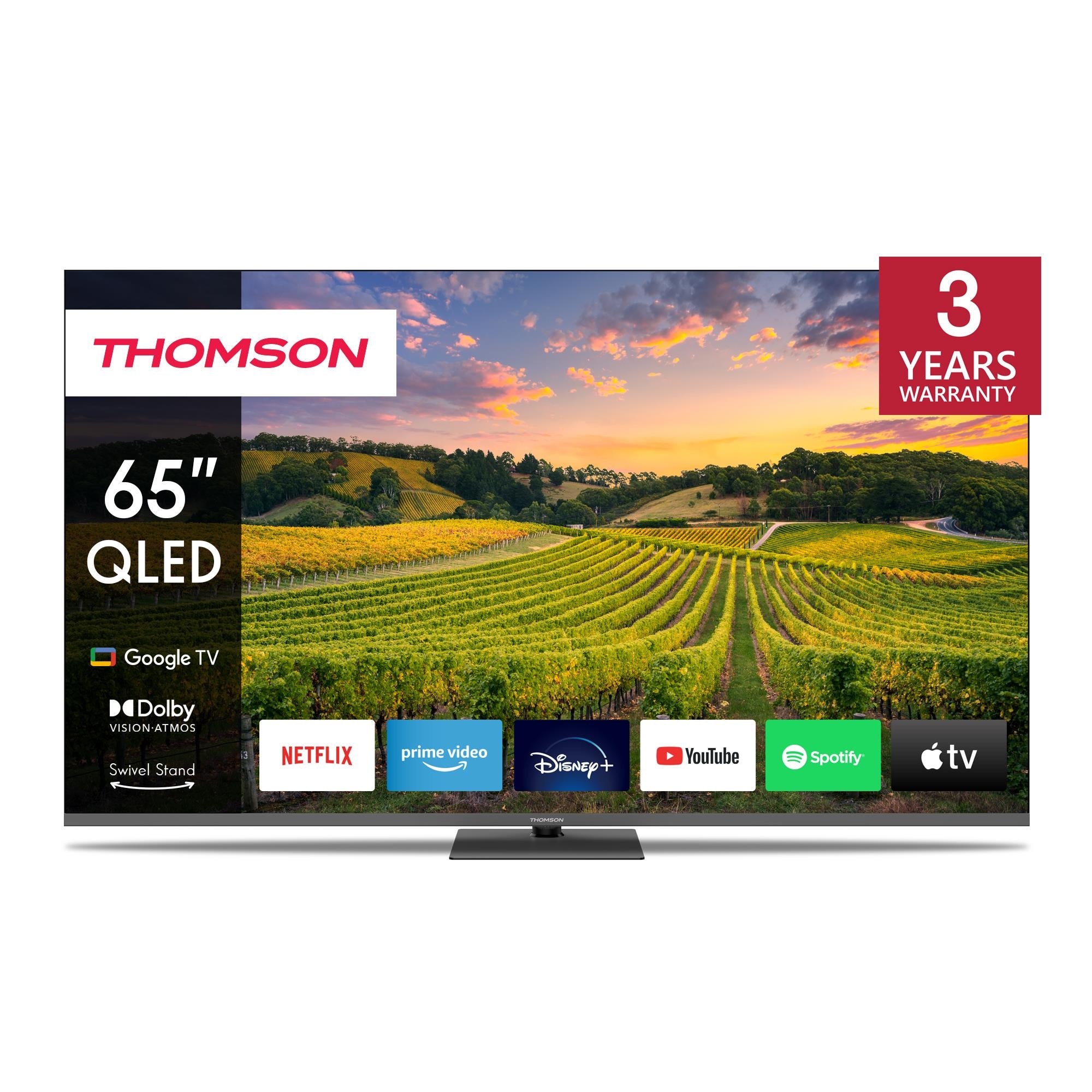 TV Set THOMSON 65 " 4K Ultra HD 3840 x 2160 pixels Flat QLED 65QG5C14