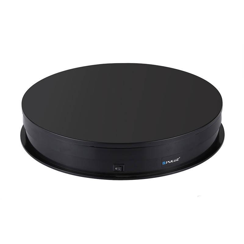 Electric Rotating Turntable Display Puluz 30cm USB (black) - Image 1