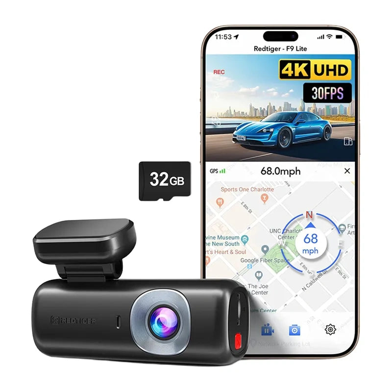 REDTIGER F9 Lite 4K 32GB Dash Cam - Image 3