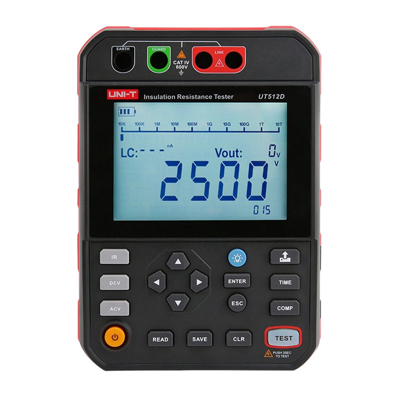 Uni-T UT512D High-Voltage Insulation Resistance Tester - Image 1