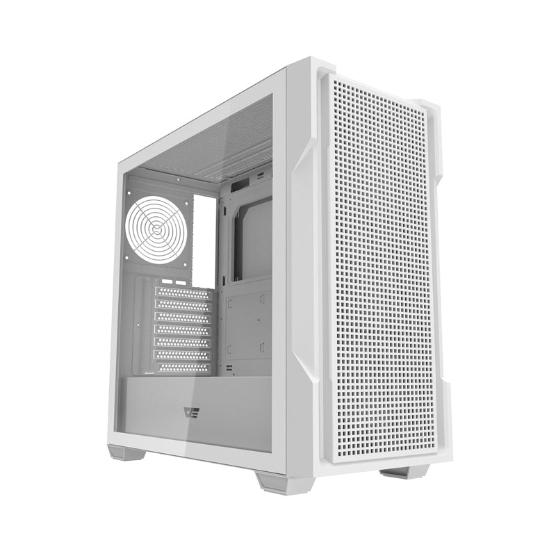 Darkflash DS900 Mesh computer case without fans (White) - Image 1