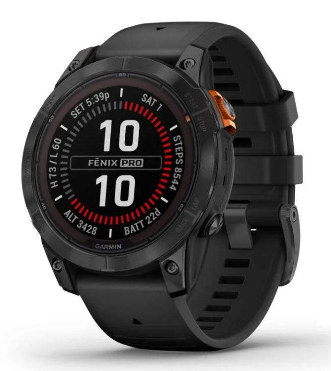 SMARTWATCH FENIX 7 PRO SOLAR/BLACK 010-02777-01 GARMIN