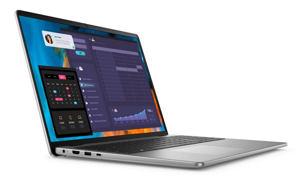 Notebook DELL Vostro 5640 CPU Core 7 150U 1800 MHz 16" 1920x1200 RAM 16GB DDR5 5200 MHz SSD 1TB Intel Graphics Integrated ENG Card Reader SD Windows 11 Pro Titanium Grey 1.87 kg N1004VNB5640EMEA01