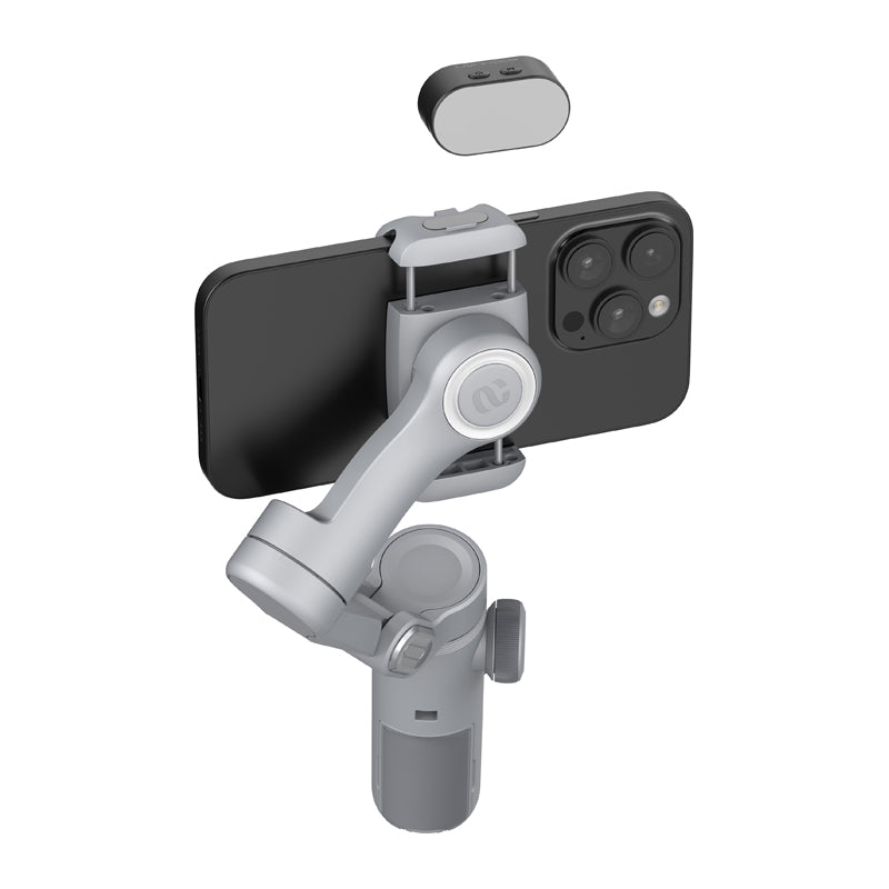 AOCHUAN X Pro Gimbal with RGB Lighting (Gray) - Image 5