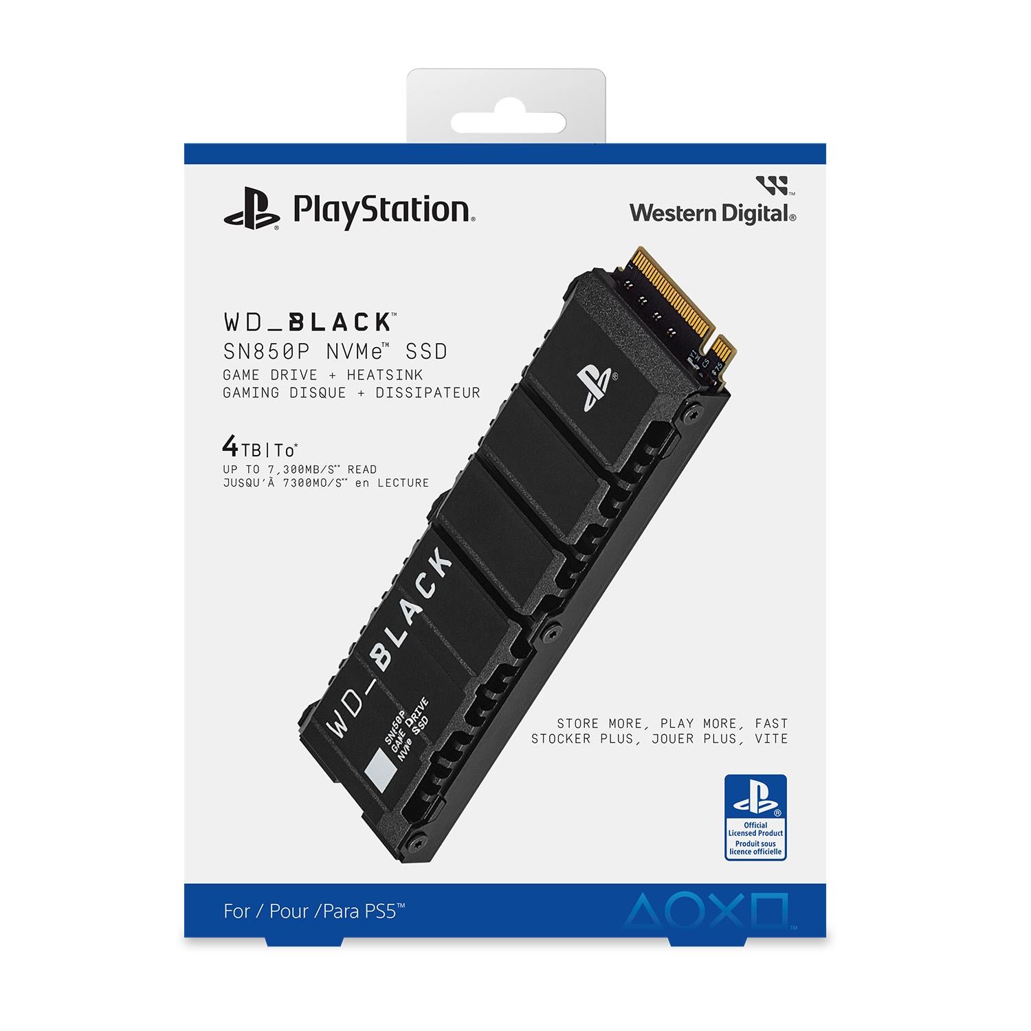 SSD SANDISK Black SN850P 1TB M.2 NVMe Write speed 6300 MBytes/sec Read speed 7300 MBytes/sec TBW 600 TB WDBBYV0010BNC-WRSN