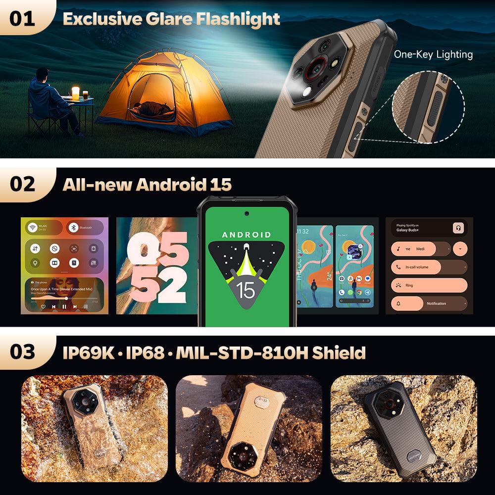 MOBILE PHONE ARMOR X16/6/128GB SAND DUNE ULEFONE