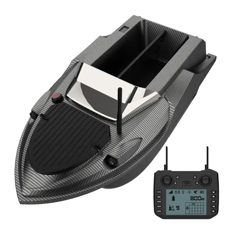 FLYTEC V080 Bait Boat with Finder + Battery - Image 2