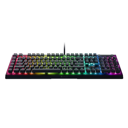Razer | Mechanical Gaming Keyboard | BlackWidow V4 X | Mechanical Gaming Keyboard | Wired | US | Yellow Mechanical Switc