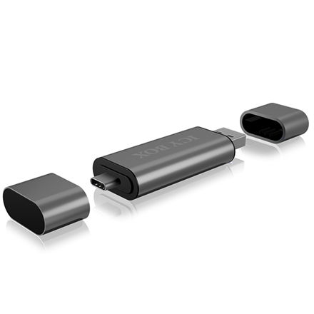 Raidsonic | External card reader with multi-USB connector | External | Micro SDHC, Micro SDXC, microSD 3.0 UHS-I SD, SDH