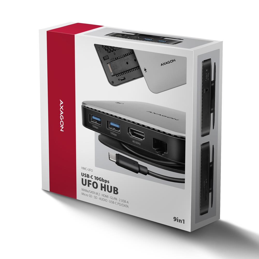 NB ACC DOCKING STATION/NVME/SATA 9IN1 HMC-UFO AXAGON