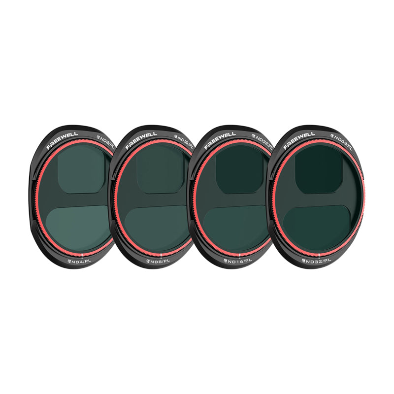 FREEWELL filter set for DJI Mavic 4 Pro ND/PL Bright Day (4pcs) - Image 1