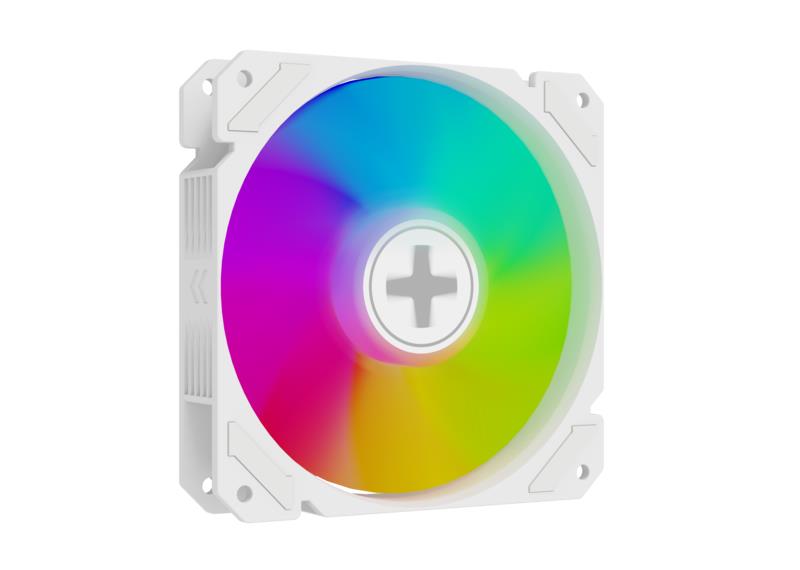 CASE FAN 120MM PWM ARGB REVERS/4PIN WHITE XF066 XILENCE