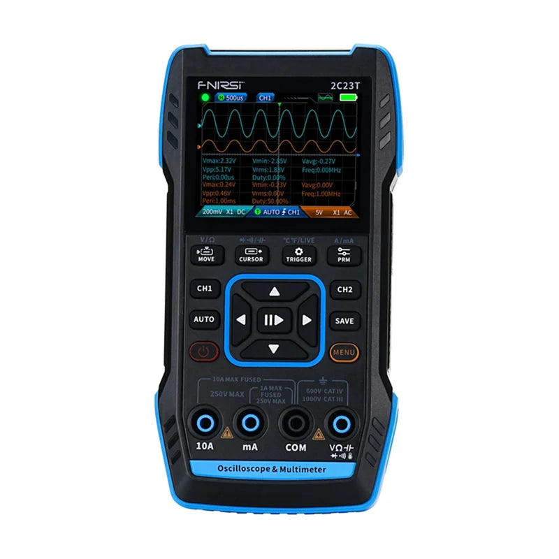 Portable 3-in-1 oscilloscope FNIRSI 2C23T multimeter signal generator - Image 5