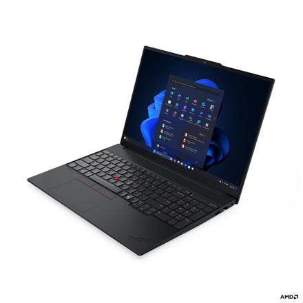 Lenovo ThinkPad E16 G4 AMD | Black | 16 " | IPS | WUXGA | 1920 x 1200 pixels | Anti-glare | AMD Ryzen AI 5 | 330 | 16 GB
