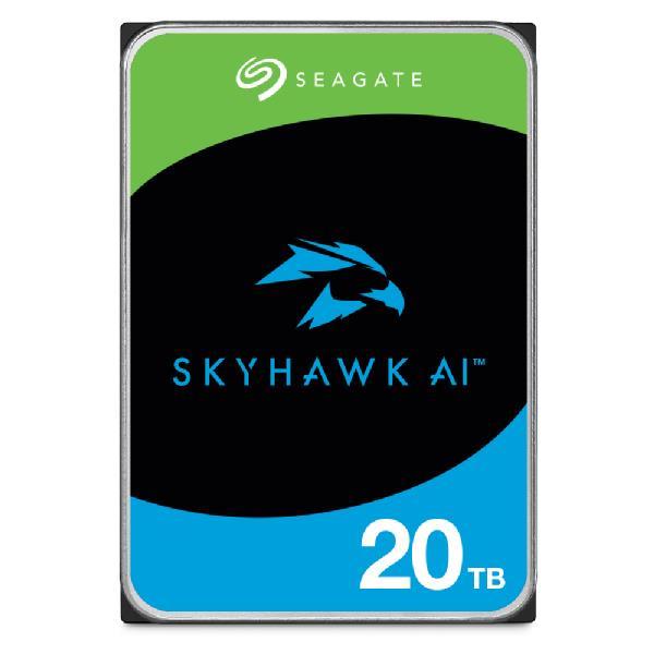 HDD SEAGATE SkyHawk AI 20TB 256 MB 7200 rpm Discs/Heads 10/20 3,5" ST20000VE003