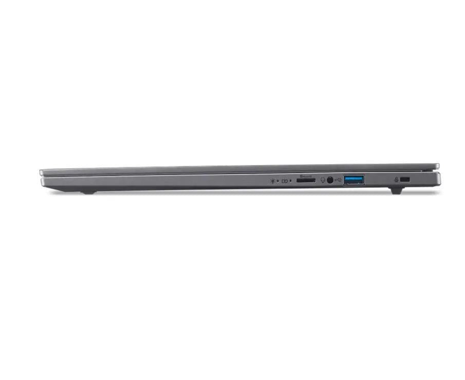 Notebook ACER Aspire Aspire 16 AI A16-11M-X9L6 CPU Qualcomm Snapdragon X X1-26-100 3000 MHz 16" 1920x1200 RAM 32GB LPDDR5x SSD 1TB Qualcomm Adreno GPU Integrated ENG Card Reader microSD Windows 11 Home Steel Grey 1.55 kg NX.JLNEL.002