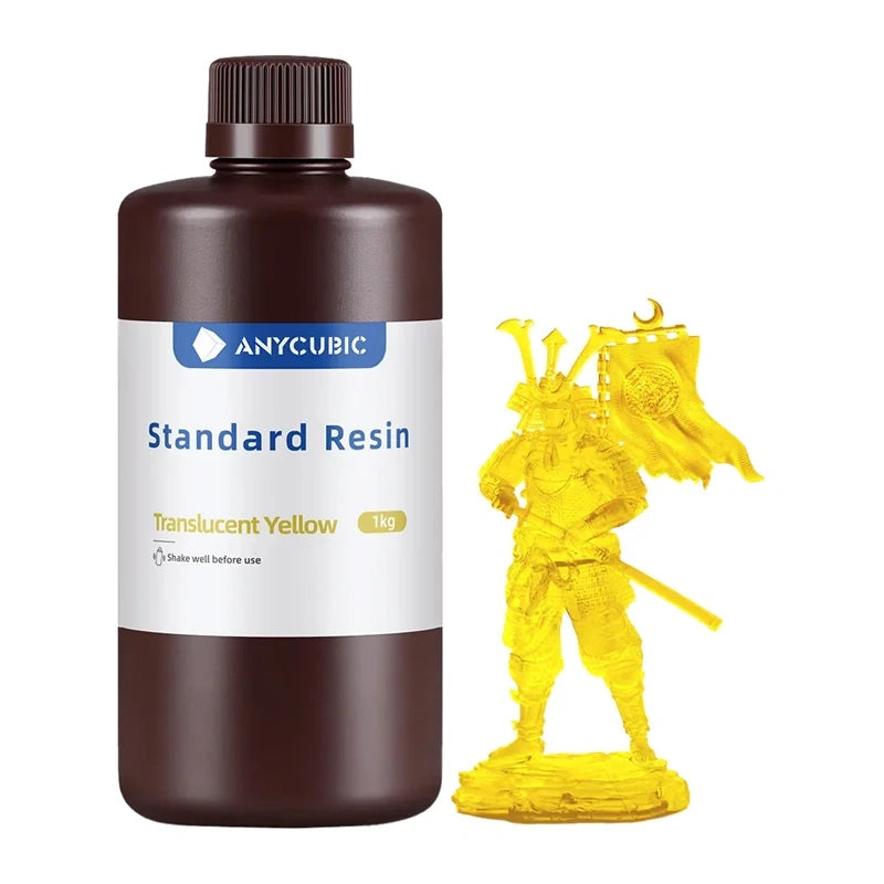 ANYCUBIC Standard Resin (transparent yellow) - Image 1