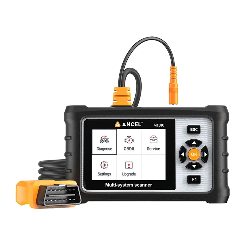 ANCEL MT310 Motorcycle Diagnostic Scanner - Image 1