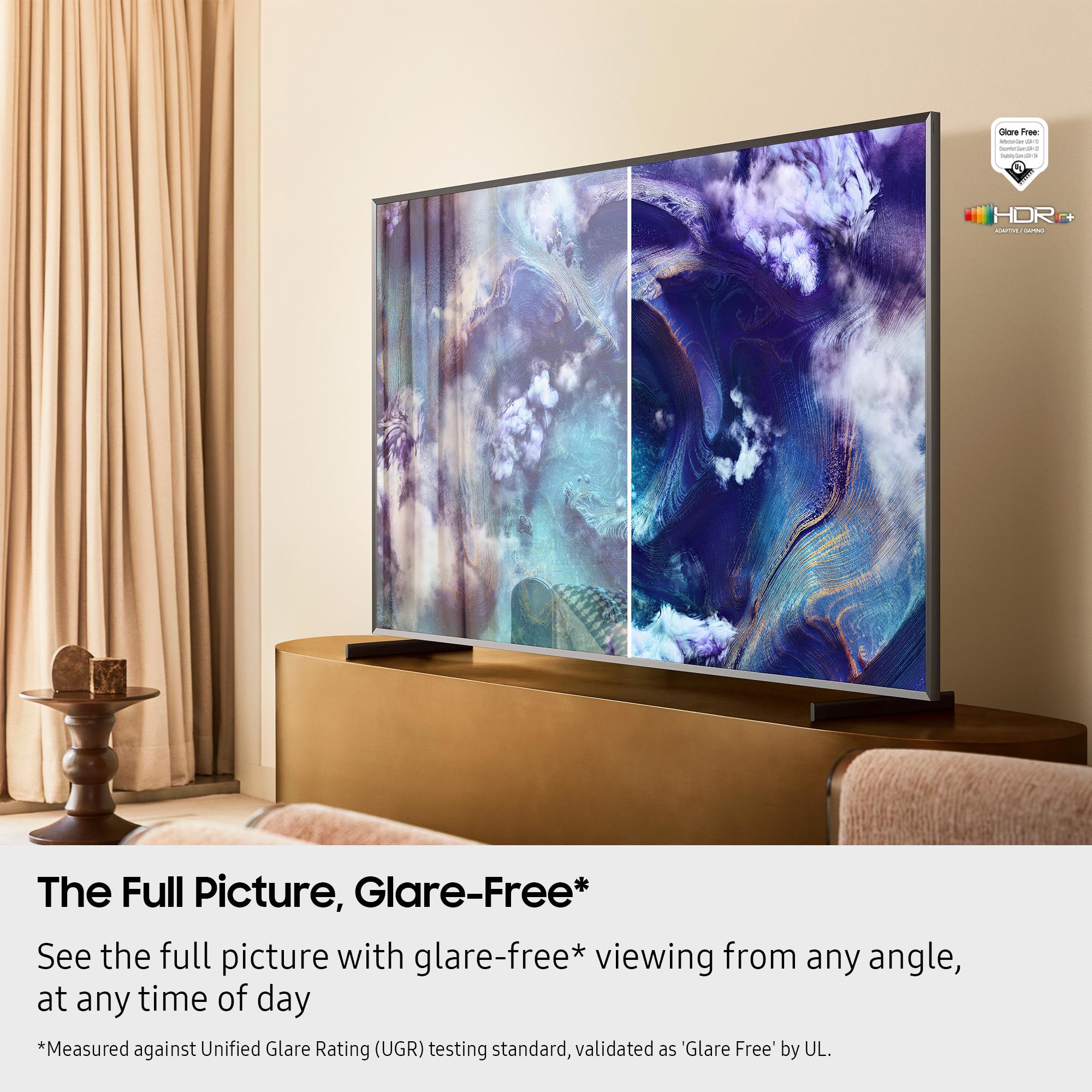 TV Set SAMSUNG 65" 8K/Smart QLED 7680x3840 Wireless LAN Bluetooth Black QE65QN900FTXXH