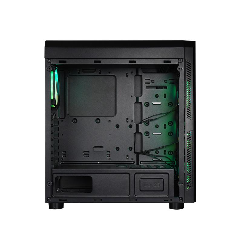 Case CHIEFTEC SCORPION 4 MiniTower Case product features Transparent panel Not included ATX MicroATX MiniITX Colour Black GL-04B-UC-OP